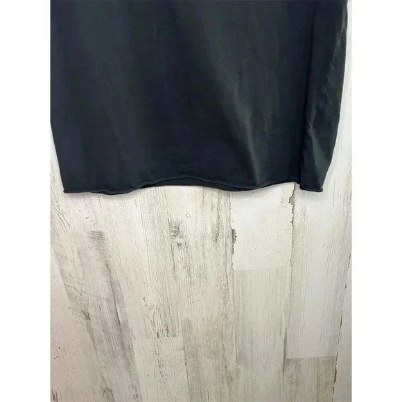 Nili Lotan Women's Black Graphic Muscle Tee "Wish You Were‎ Here" Size S - Picture 3 of 8